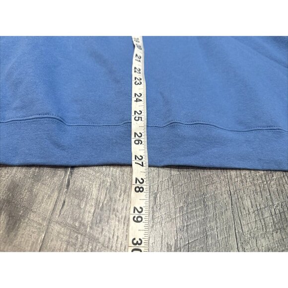 Vintage JNCO Style Hoodie Mens Medium Blue Muscle Car Sweatshirt Top Heavy NEW - Picture 9 of 11